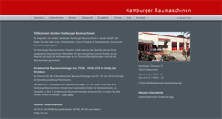 Desktop Screenshot of hamburger-baumaschinen.de